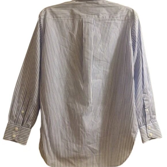 rag & bone Light Blue Stripe Max Stripe Shirt - Picture 3 of 3